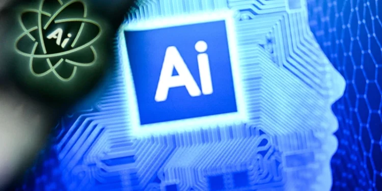 A photo taken on January 2, 2025 shows the letters AI for Artificial Intelligence on a laptop screen (R) next to the logo of the Chat AI application on a smartphone screen in Frankfurt am Main, western Germany. (Photo by Kirill KUDRYAVTSEV / AFP) (Photo by KIRILL KUDRYAVTSEV/AFP via Getty Images)