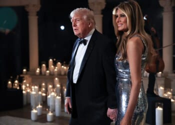 Trump reveals resolution of ‘Peace on Earth,’ auctions off artwork for charity at Mar-a-Lago NYE party – One America News Network