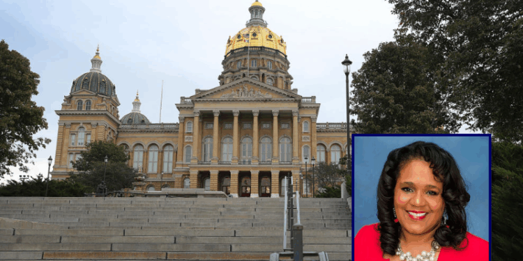 The Iowa State Capitol building is seen on October 09, 2019 in Des Moines, Iowa. The 2020 Iowa Democratic caucuses will take place on February 3, 2020, making it the first nominating contest in the Democratic Party presidential primaries. (Photo by Joe Raedle/Getty Images) / Renee Hardman via hardmanforcitycouncil.com
