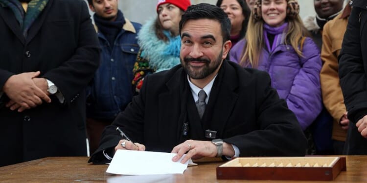 Mamdani overturns executive orders protecting against antisemitism immediately upon taking office – One America News Network