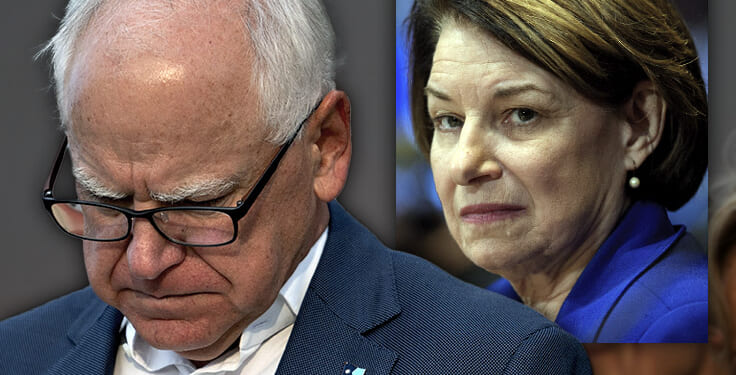 Fraud Queen Walz Abdicates, Ice Queen Klobuchar Sharpens Comb