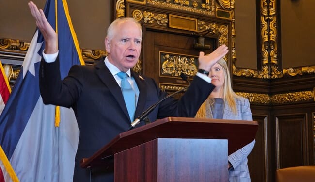 Tim Walz Finally Takes Questions, and It Was a Dumpster Fire – PJ Media