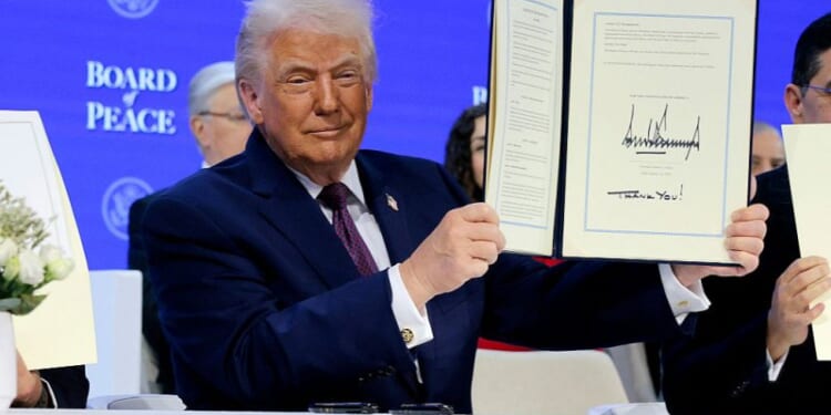 Trump holds ceremony to sign the founding charter for his ‘Board of Peace’ – One America News Network