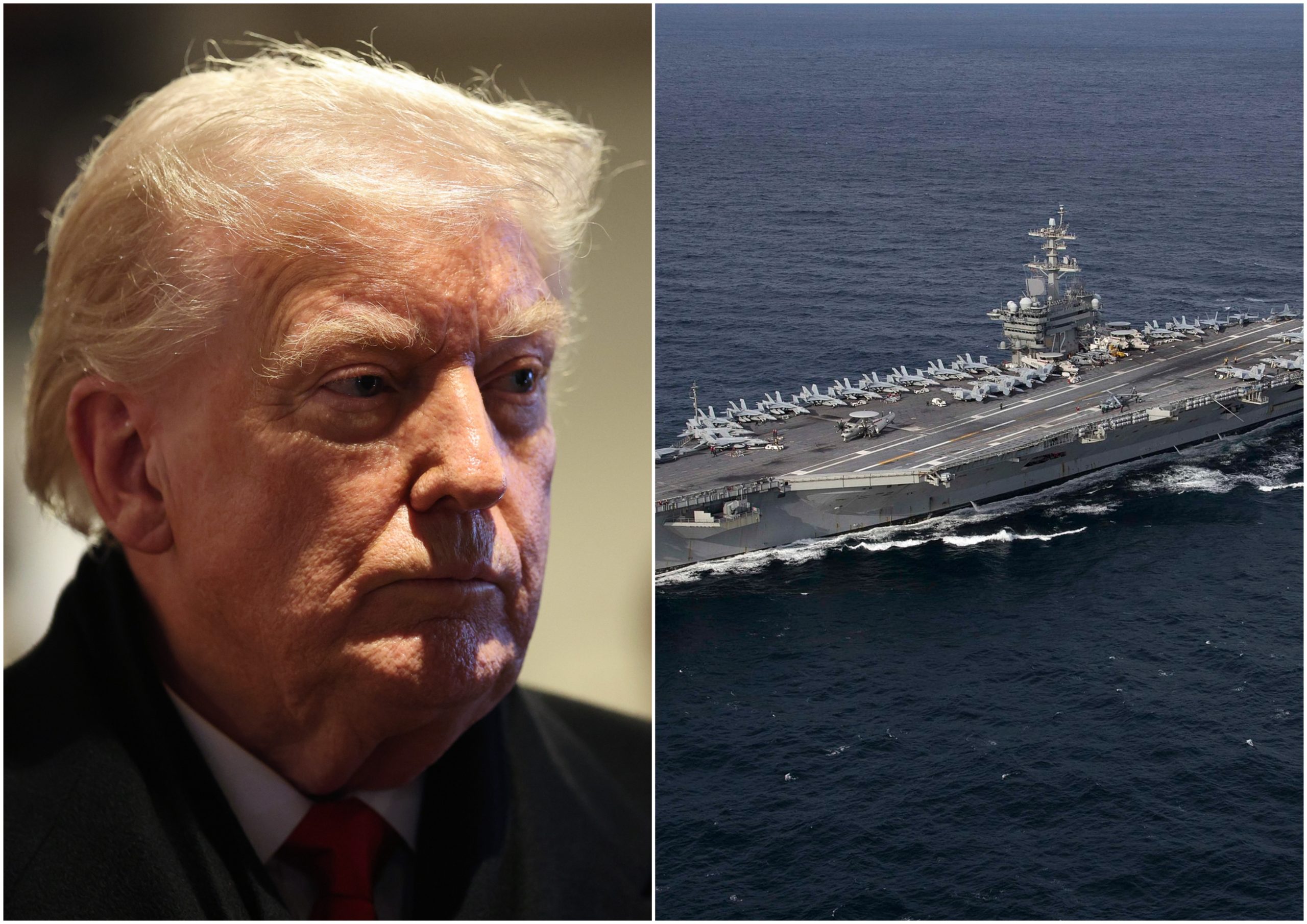 Trump Warns Iranian Regime To Swear Off Nuclear Program for Good or Face US Strike