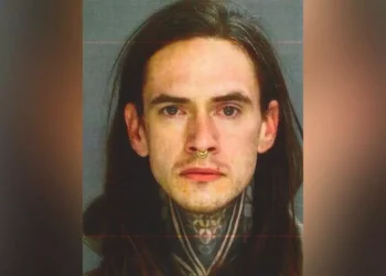 Jonathan Gerlach, 34, was arrested at the Mount Moriah Cemetery on the outskirts of Philadelphia, PA on Tuesday. (Photo: (Delaware County District Attorneys’ Office)
