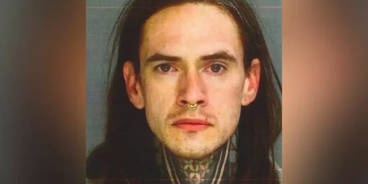 Jonathan Gerlach, 34, was arrested at the Mount Moriah Cemetery on the outskirts of Philadelphia, PA on Tuesday. (Photo: (Delaware County District Attorneys’ Office)