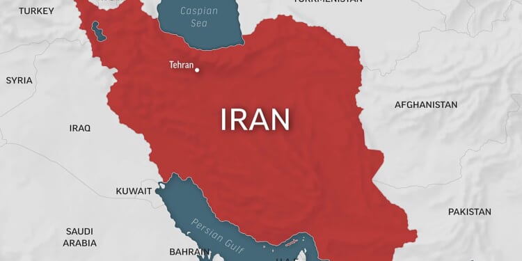 iran map
