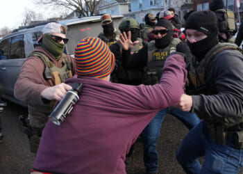 Clashes in Minneapolis as DHS Says Good Struck ICE Agent with Car, Causing Internal Bleeding