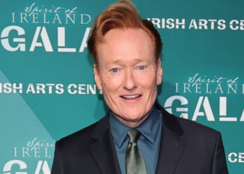 Conan O'Brien, seen in a November photo, remarked that many comedians have unwisely exchanged their humor for anger.