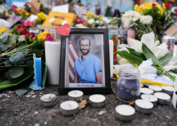 DHS Initial Report on Pretti Says 2 Agents Shot After Another Yelled that He Had a Gun