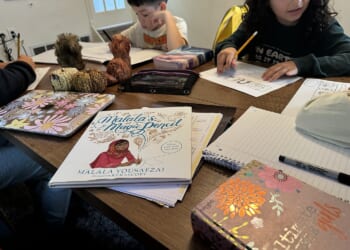 Lucas literacy lab kids