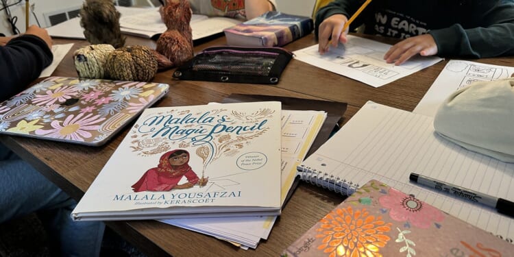 Lucas literacy lab kids