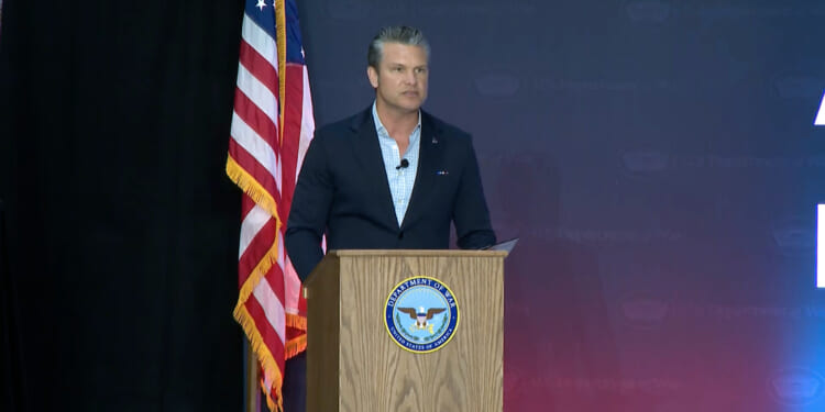 Hegseth Launches 'Arsenal of Freedom' Tour, Tells Shipbuilders: National Security Starts Here