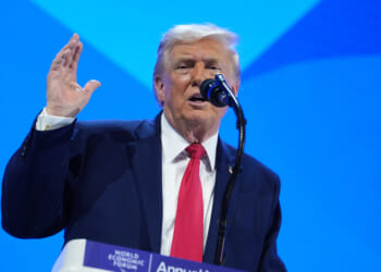 In Davos, Trump Hails Gaza Peace Board, Warns Hamas to Disarm or 'Be Blown Away'