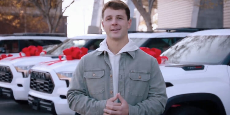 NFL QB Brock Purdy Puts Faith in Action with Free Cars, Amazing Gifts for Military Families