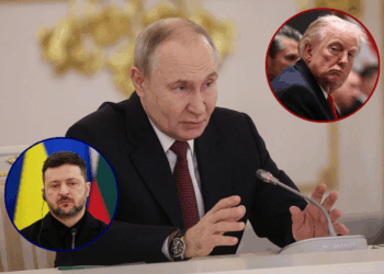 US President Donald Trump looks on during a cabinet meeting in the Cabinet Room of the White House in Washington, DC, on January 29, 2026. (Photo by Brendan SMIALOWSKI / AFP via Getty Images) / Ukraine