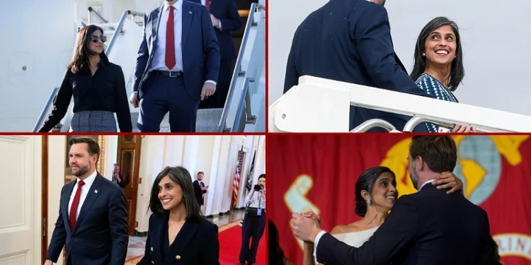 Second Lady Usha Vance pregnant with fourth child, a boy – One America News Network