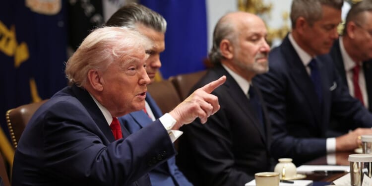 President Donald Trump speaks during a meeting of the Cabinet in the Cabinet Room of the White House on Jan. 29, 2026, in Washington, D.C.
