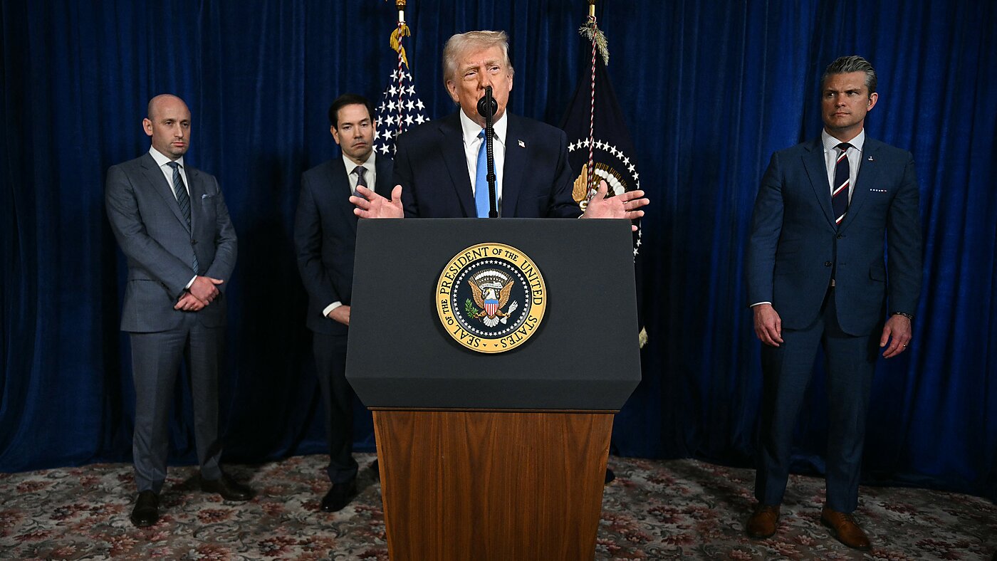 Trump news conference on Maduro