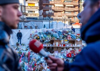 Why did people film the Swiss bar-fire tragedy?