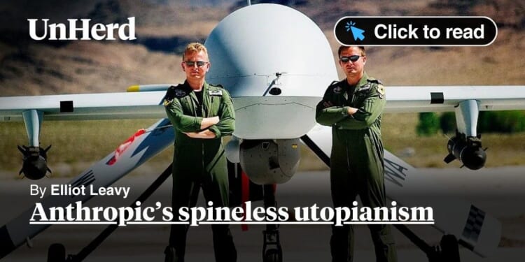 Anthropic's spineless utopianism