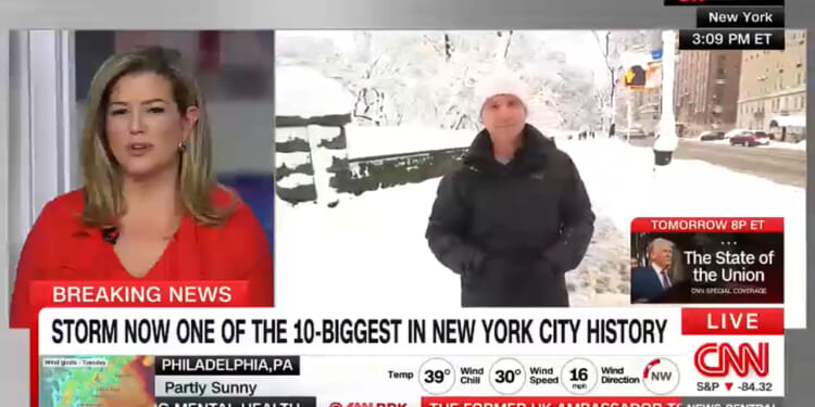 CNN Climate Reporter Says It’s ‘Not Cold Enough’ for People to Ice Skate on Central Park Ponds. Roll the Tape.