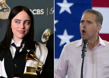 Scott Jennings hit back at the "stolen land" comments made by musical artist Billie Eilish at the 2026 GRAMMY Awards.