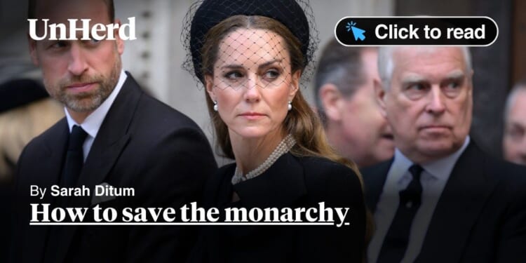 How to save the monarchy