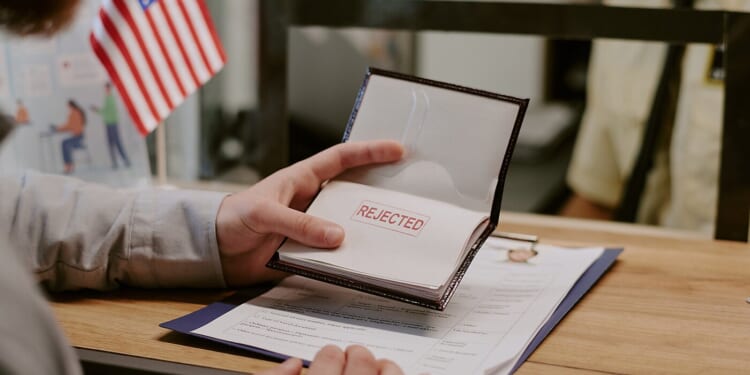 Passport rejection