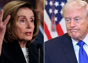 Rep. Nancy Pelosi, a California Democrat, told an interviewer that Donald Trump is the only un-patriotic president the U.S. has ever had.