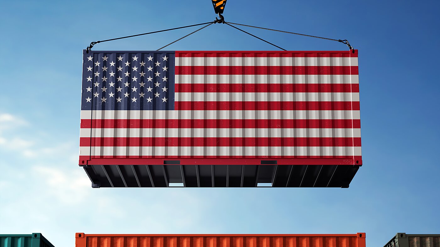 shipping container us flag tariffs