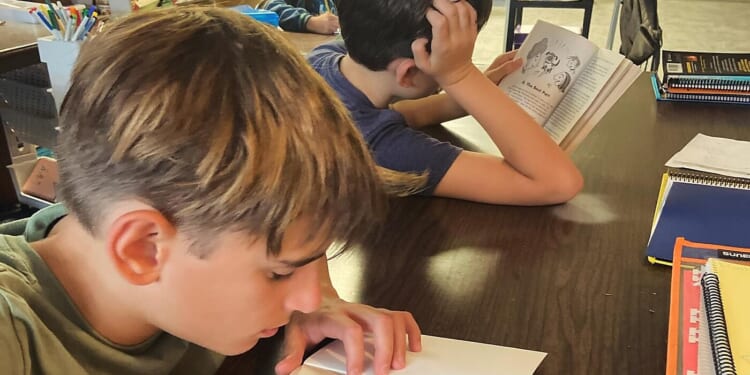 Reading at Skola Microschool