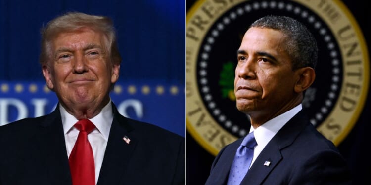 Comments made by President Barack Obama, right, about immigration in 2013 could easily have been written by President Donald Trump's 2026 speech writers.