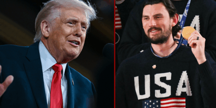 Trump announces Medal of Freedom for USA Olympic hockey goalie Connor Hellebuyck – One America News Network