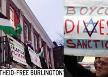 VT Town Meetings Focus on Global Conflict, Critics Warn of 'Separating Jews from the Population'