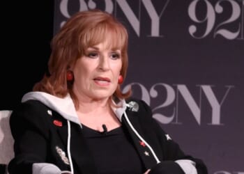 "The View" host Joy Behar speaks on the "Behind the Table" podcast at 92NY in New York City on Oct. 8, 2024.