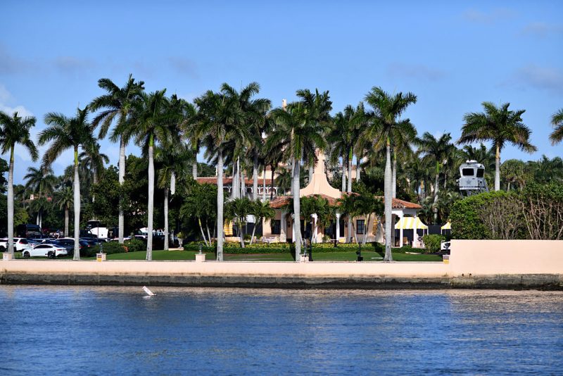 US President Donald Trump's residence at Mar-a-Lago is seen in Palm Beach, Florida, on March 7, 2026. (Photo by Octavio JONES / AFP via Getty Images)