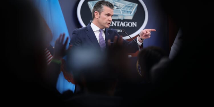 Iranian Missile Strikes Fall to Lowest Level Seen During War As ‘Widespread Desertions’ Squeeze Regime’s Fighting Force, Hegseth Says