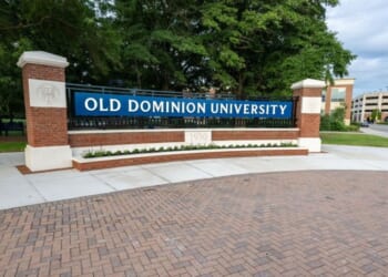 Old Dominion University sign (via: odu.edu)