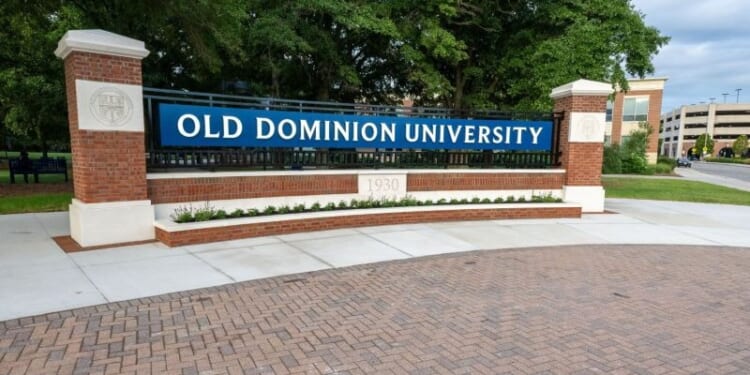Old Dominion University sign (via: odu.edu)