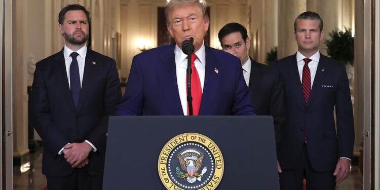 Trump discussing strikes on Iran