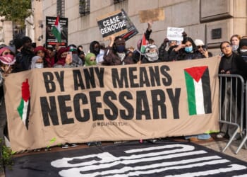 Columbia's Socialist Students Vow To 'Liaise' With 'Death to America' Group, Contradicting School's 'Zero Tolerance' Policy