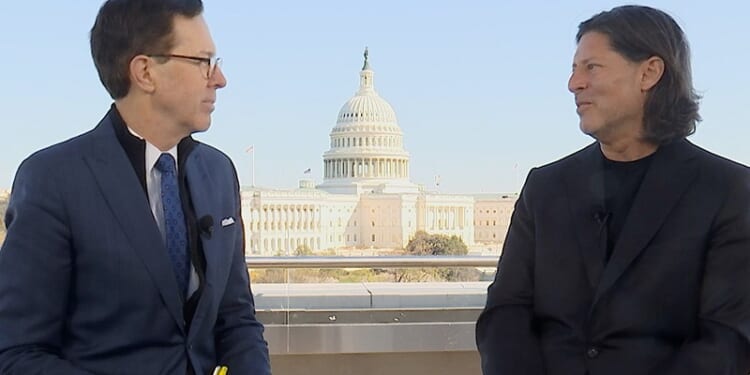 Marc Beckman with John Hines during