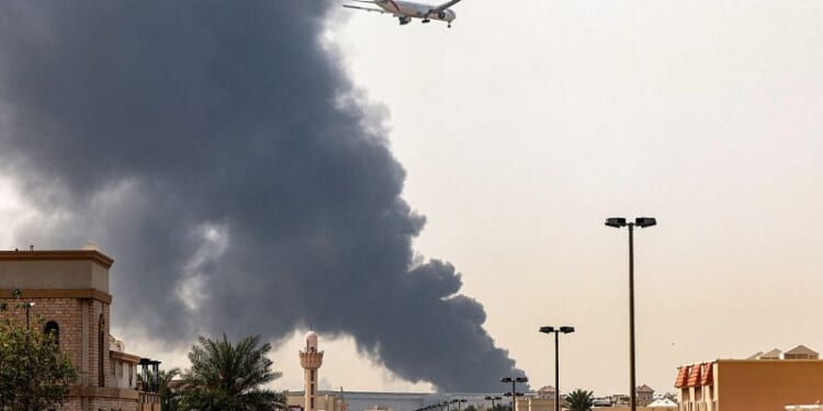 Fuel tank fire near Dubai International Airport, ‘drone-related incident’ – One America News Network