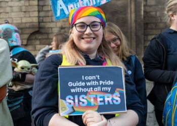 Girlguiding is not for boys