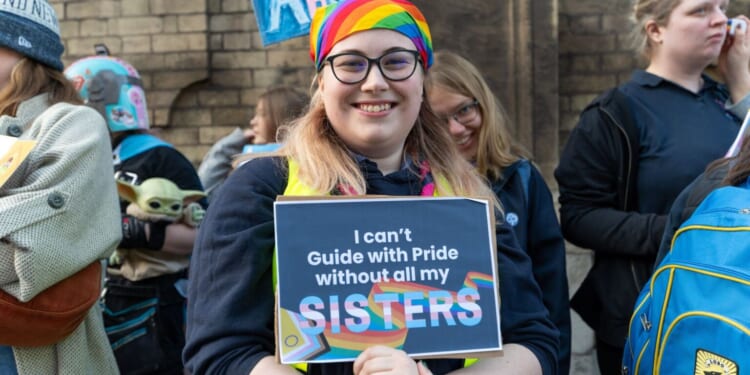 Girlguiding is not for boys