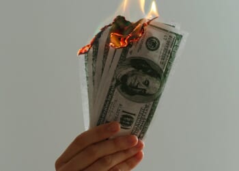 Dollars on Fire