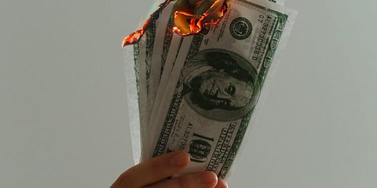 Dollars on Fire