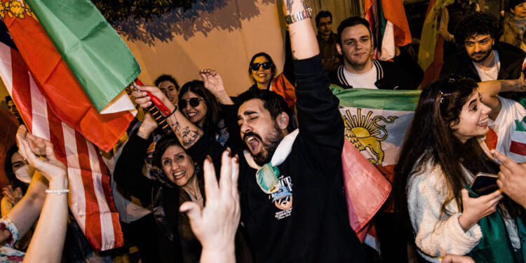 Iranians Rejoice After US-Israel Attack; Trump Warns Iranian Guard to Quit as Missiles Strike Israel