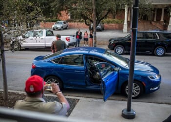 Masked man with ammunition in vehicle arrested outside of Ken Paxton primary watch party – One America News Network